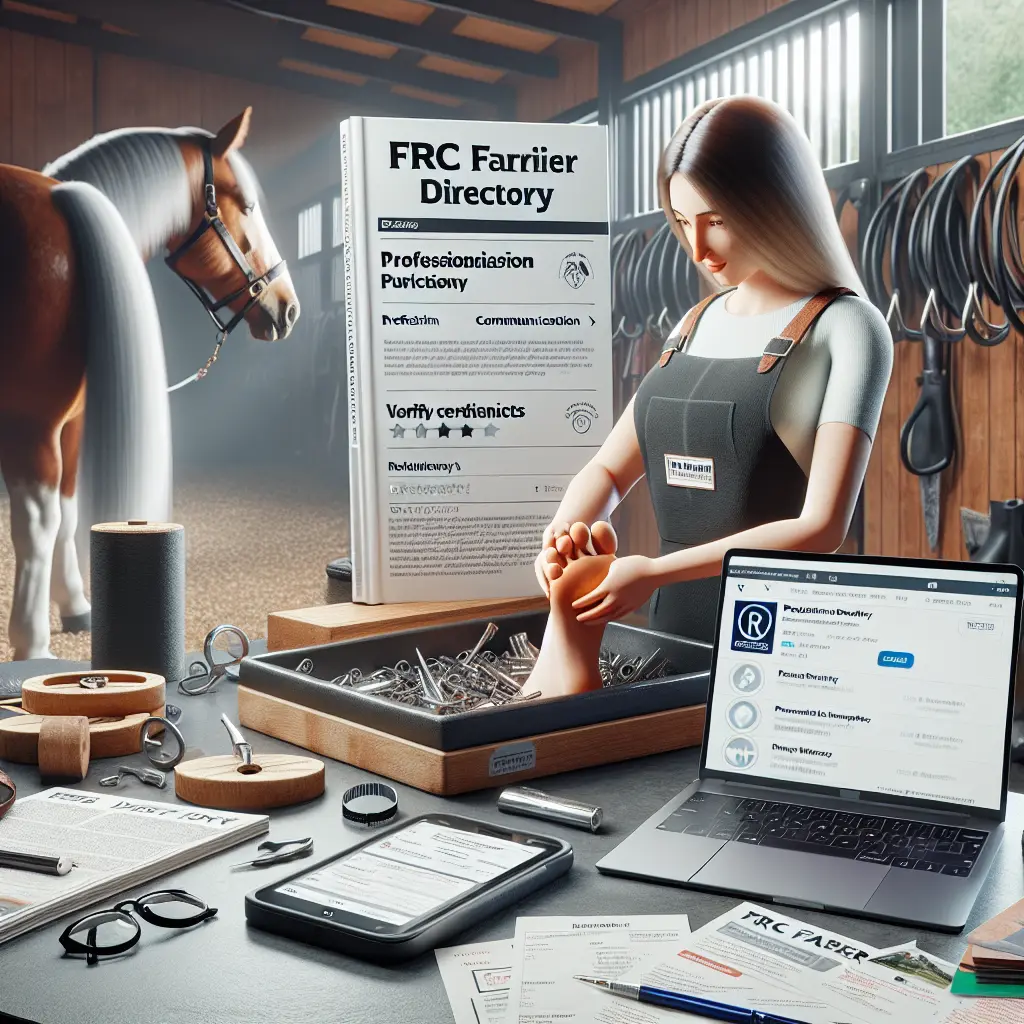 Identifying red flags with farriers