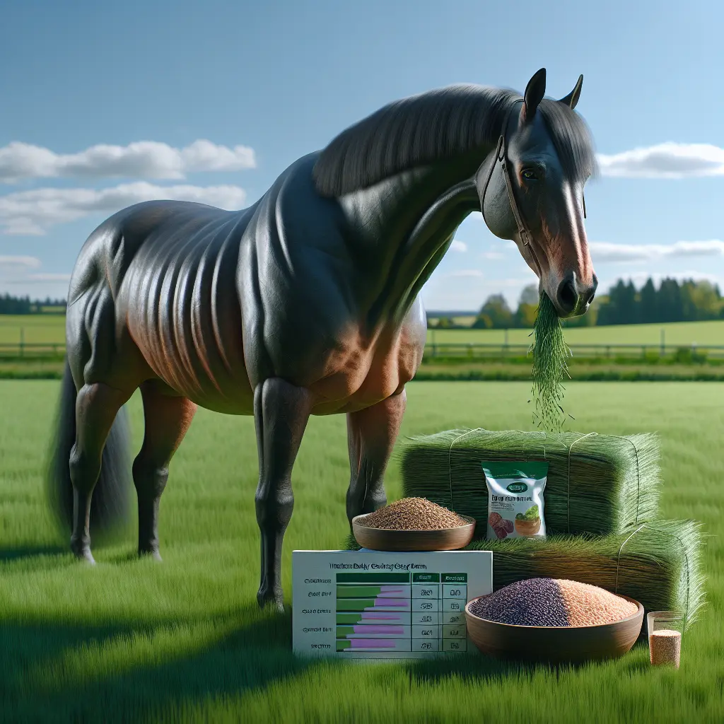 How to Maintain Optimal Weight for Your Aging Thoroughbred: Equine diet planning