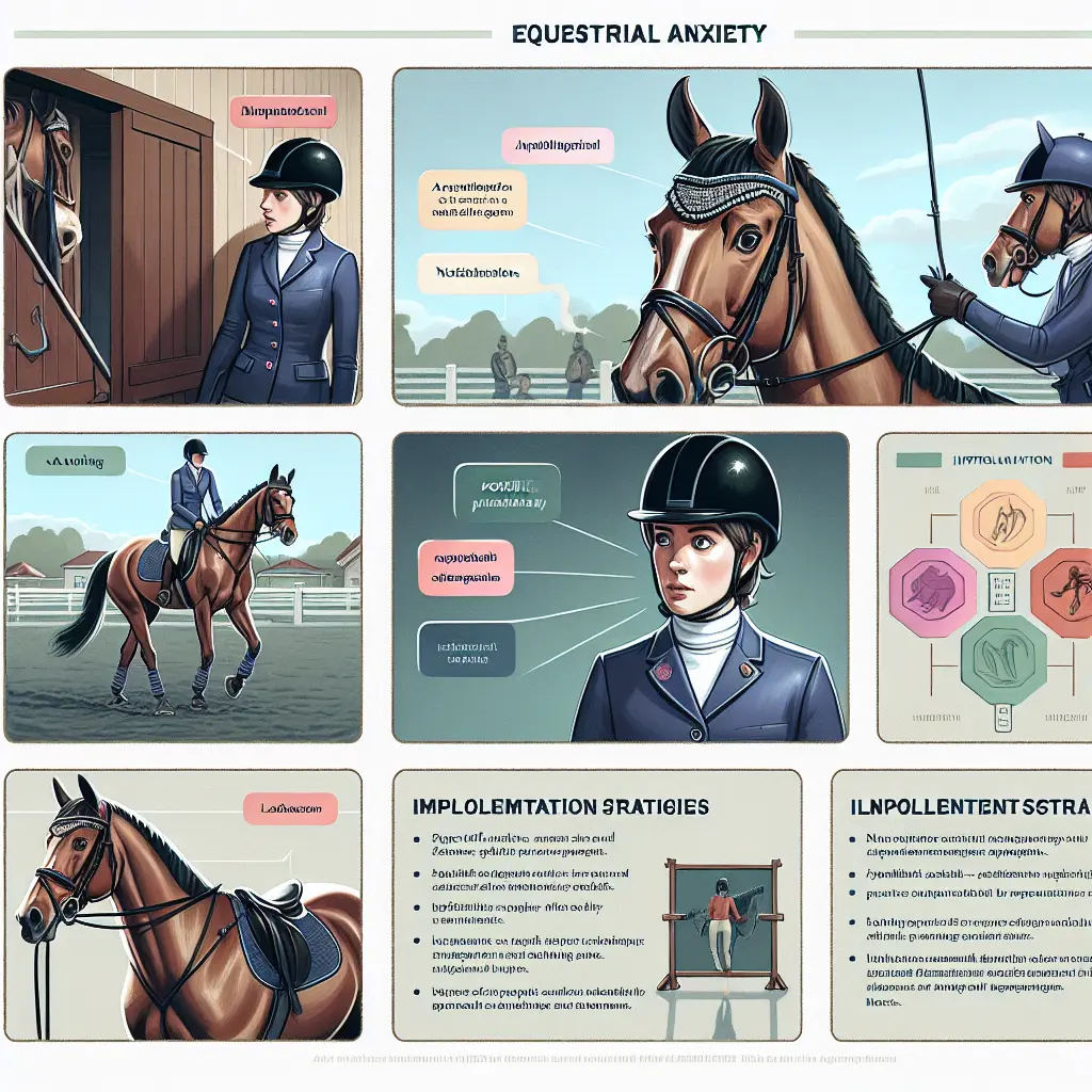 Overcoming Equestrian Anxiety: Image showcasing rider and horse in perfect harmony