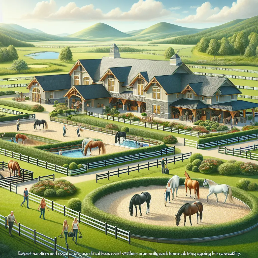 Exploring Livery Yards: Stallion grazing at a retirement facility