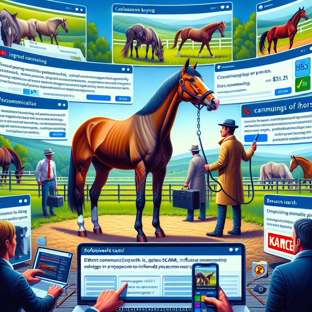 Navigating horse ads