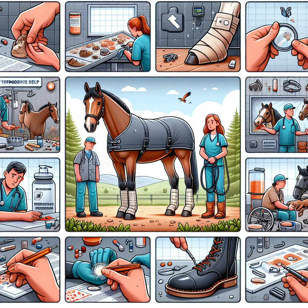 Farrier Assistance for Hoof Recovery