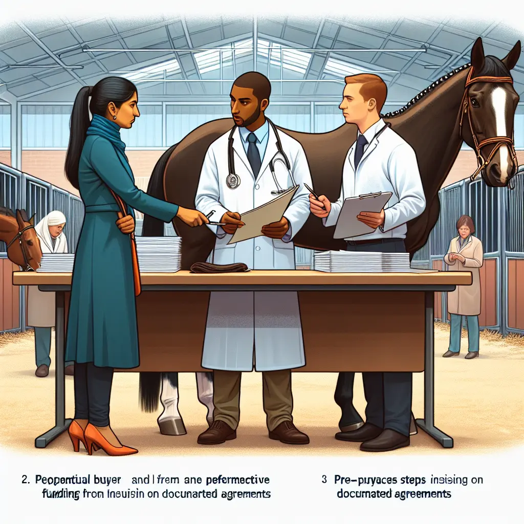 Should You Seek a Second Opinion Before Purchasing a Horse? - Vet Examining Horse