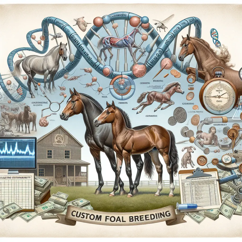 Understanding the Risks and Rewards of Custom Foal Breeding: Image of a mare and foal