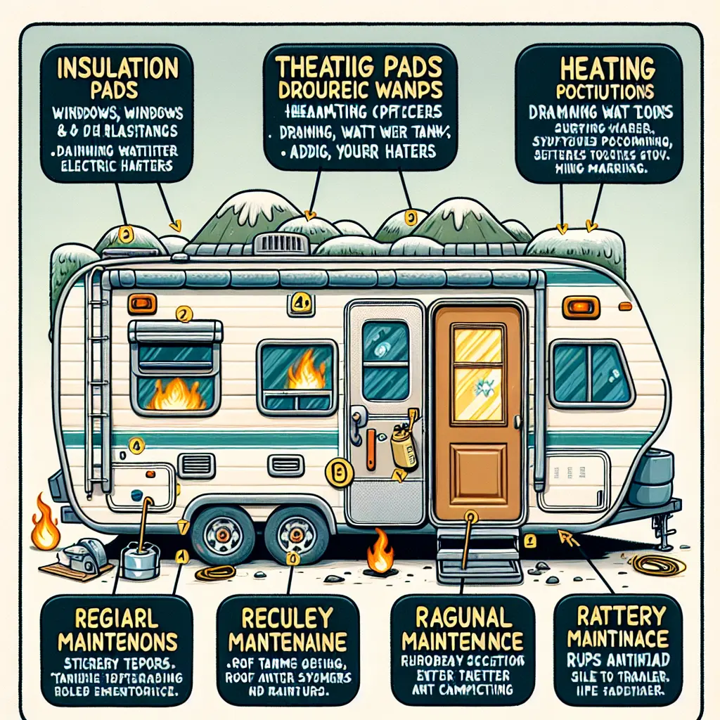 Campsite Comfort - Winterizing Water Tanks in Trailers