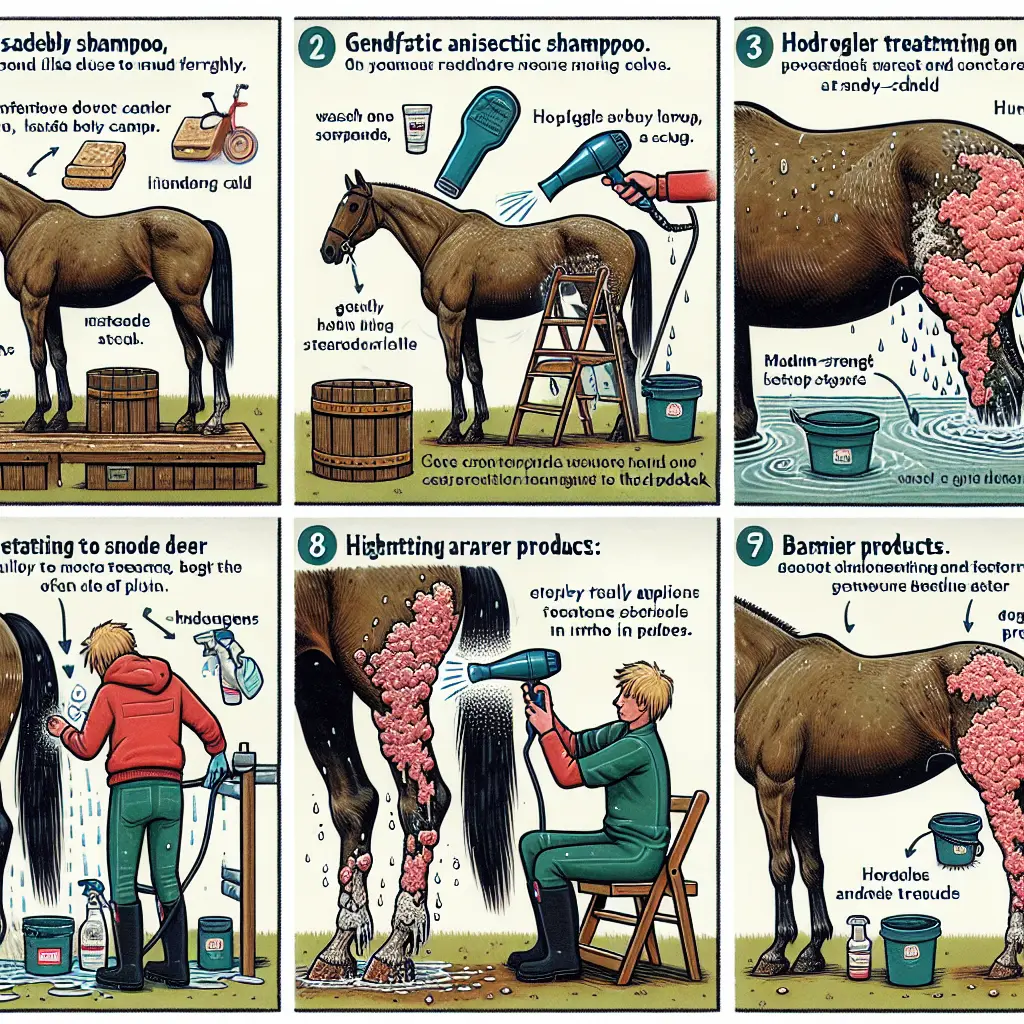Best Remedies for Scabby Legs in Horses - Image of horse protection gear
