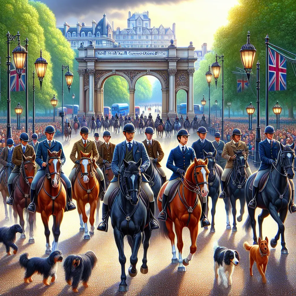 Hyde Park horse riding: harmonizing with nature