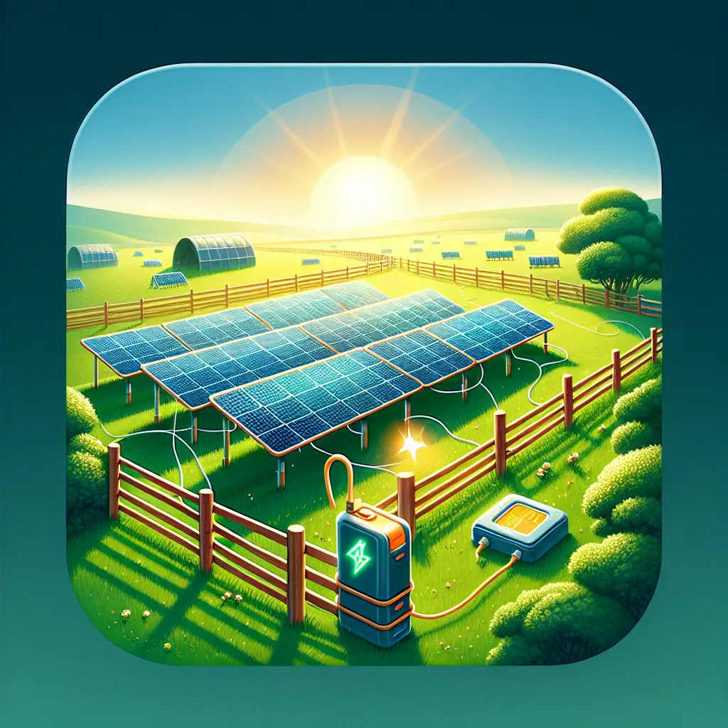 How Solar-Powered Chargers Revolutionize Electric Fence Maintenance - Environmental Impact