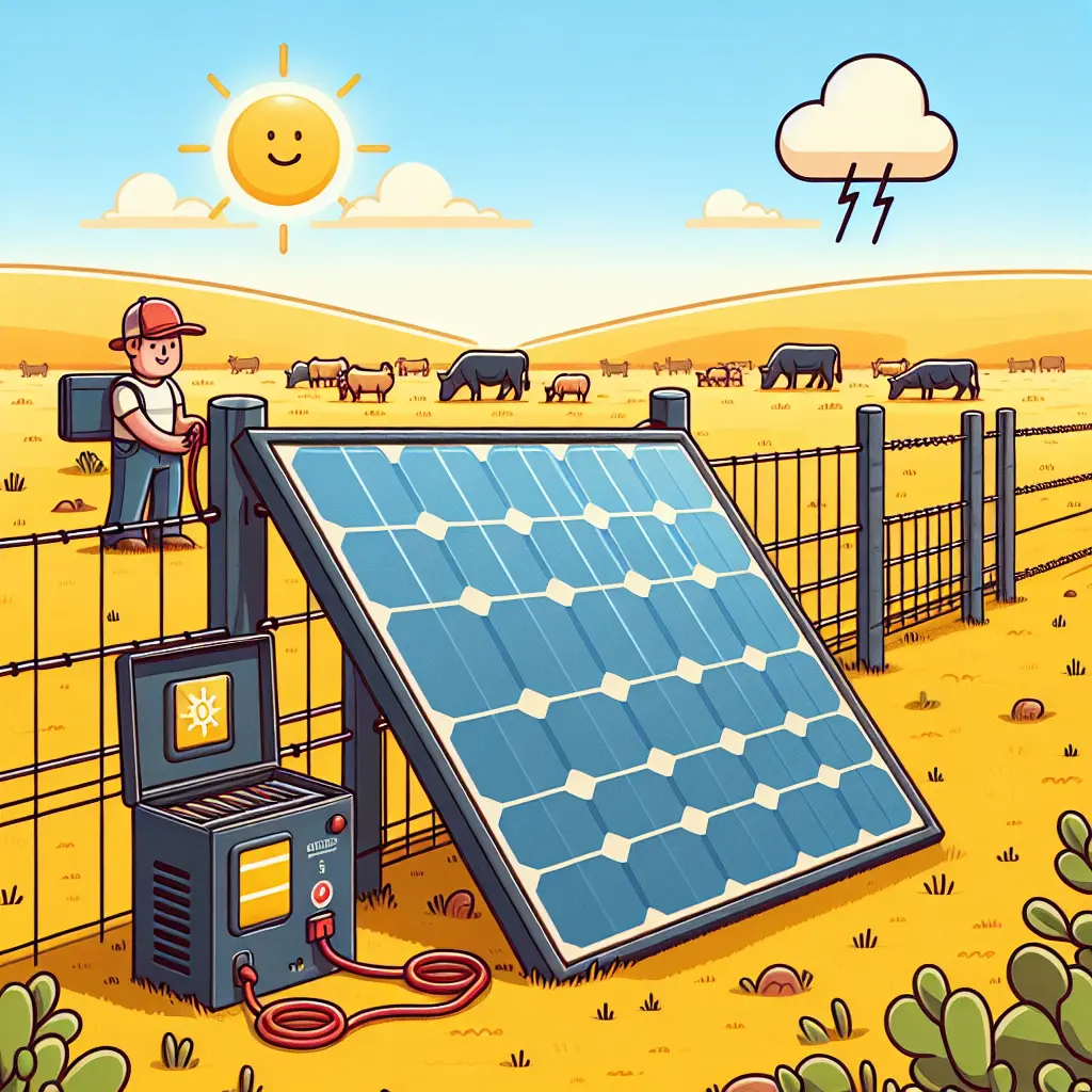 How Solar-Powered Chargers Revolutionize Electric Fence Maintenance - Large Properties