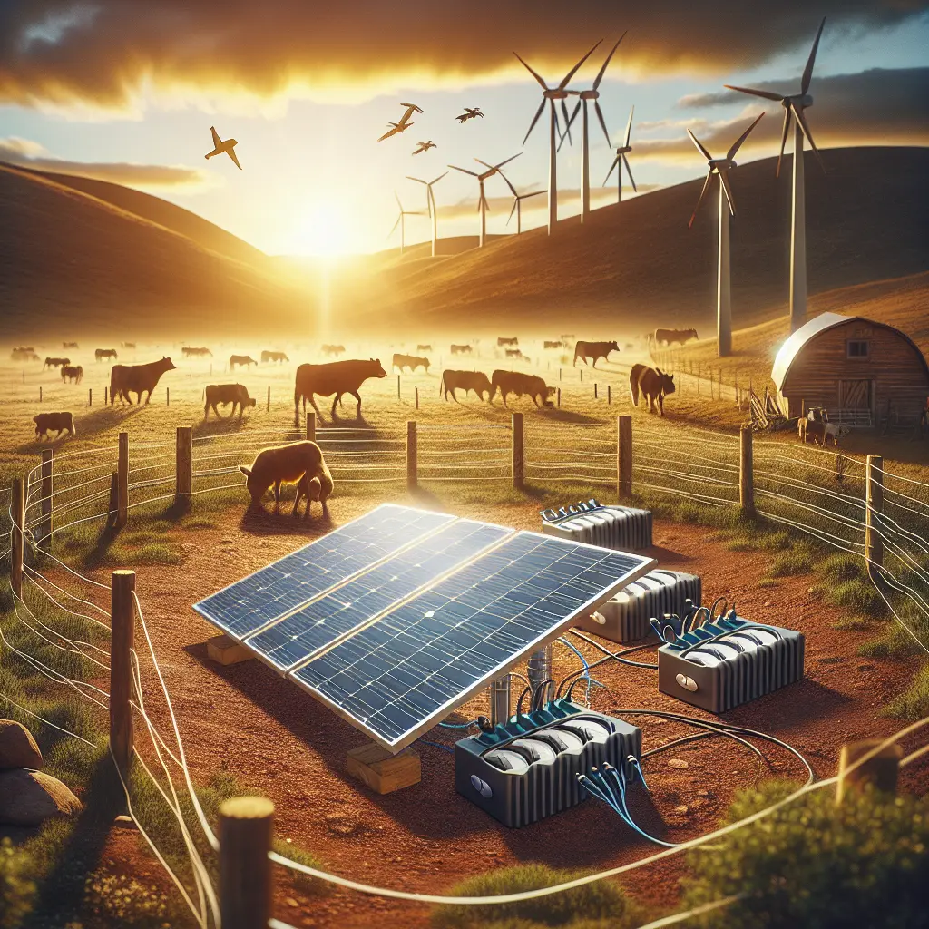 How Solar-Powered Chargers Revolutionize Electric Fence Maintenance - Choosing the Right Charger