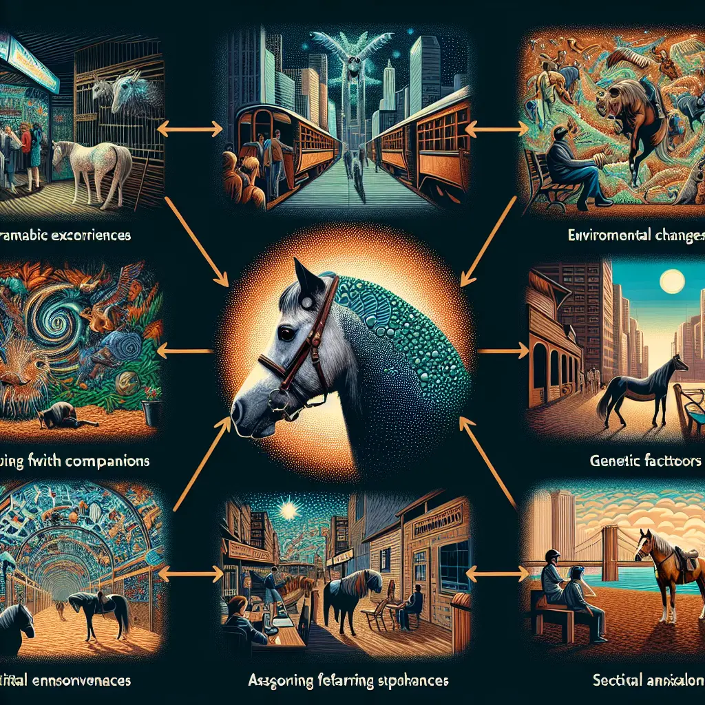 Understanding Equine Agoraphobia: A stressed pony mare in a stable environment