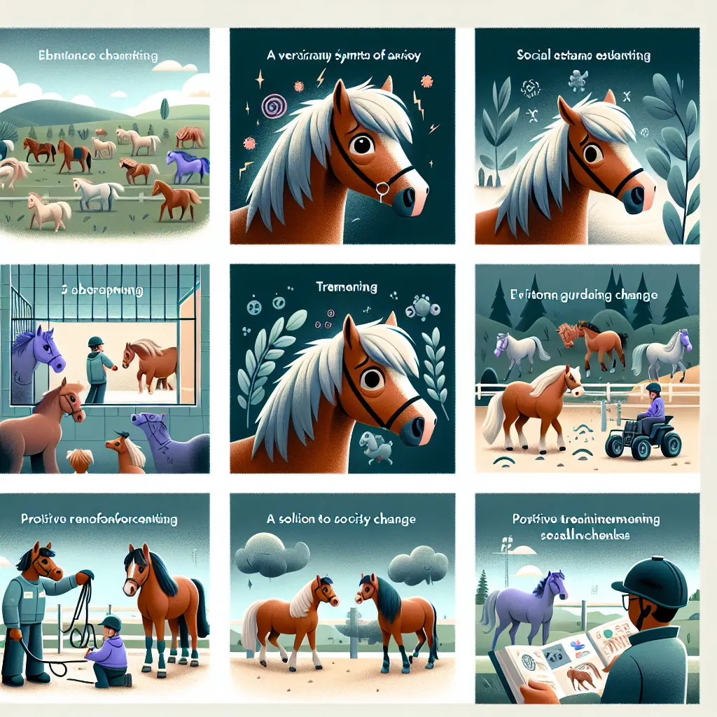 Understanding Equine Agoraphobia: A trembling pony in a field