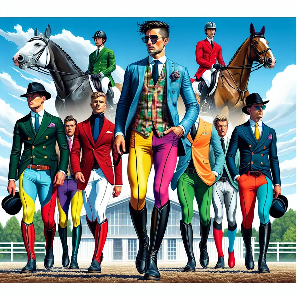 Breaking Stereotypes: Men's Fashion in Equestrian Sports Image 3