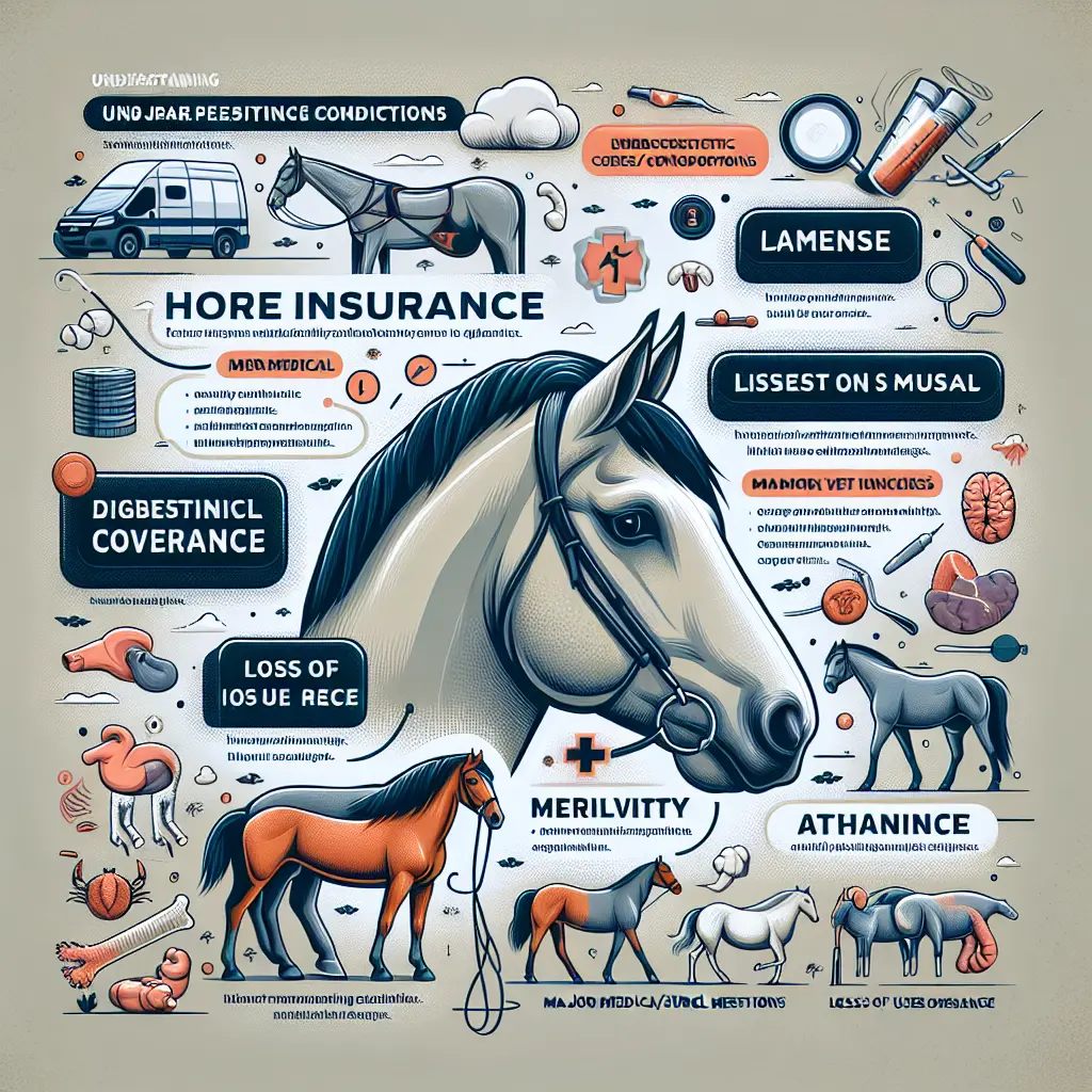 Protecting Your Equine Companion: Understanding Horse Insurance and Pre-Existing Conditions - Horse being examined by a vet