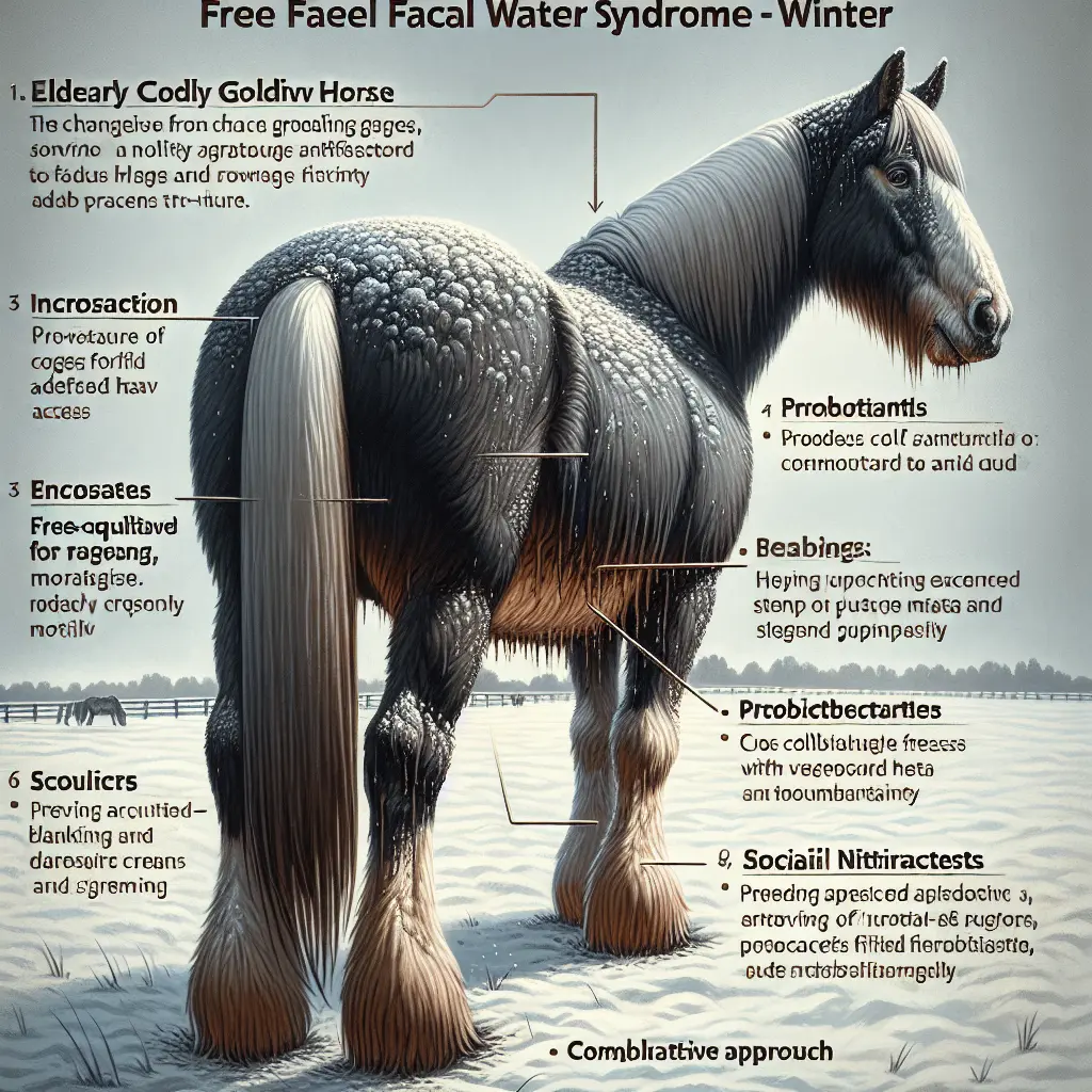 Managing Winter Faecal Water Syndrome in Elderly Cob Geldings: Veterinary Care