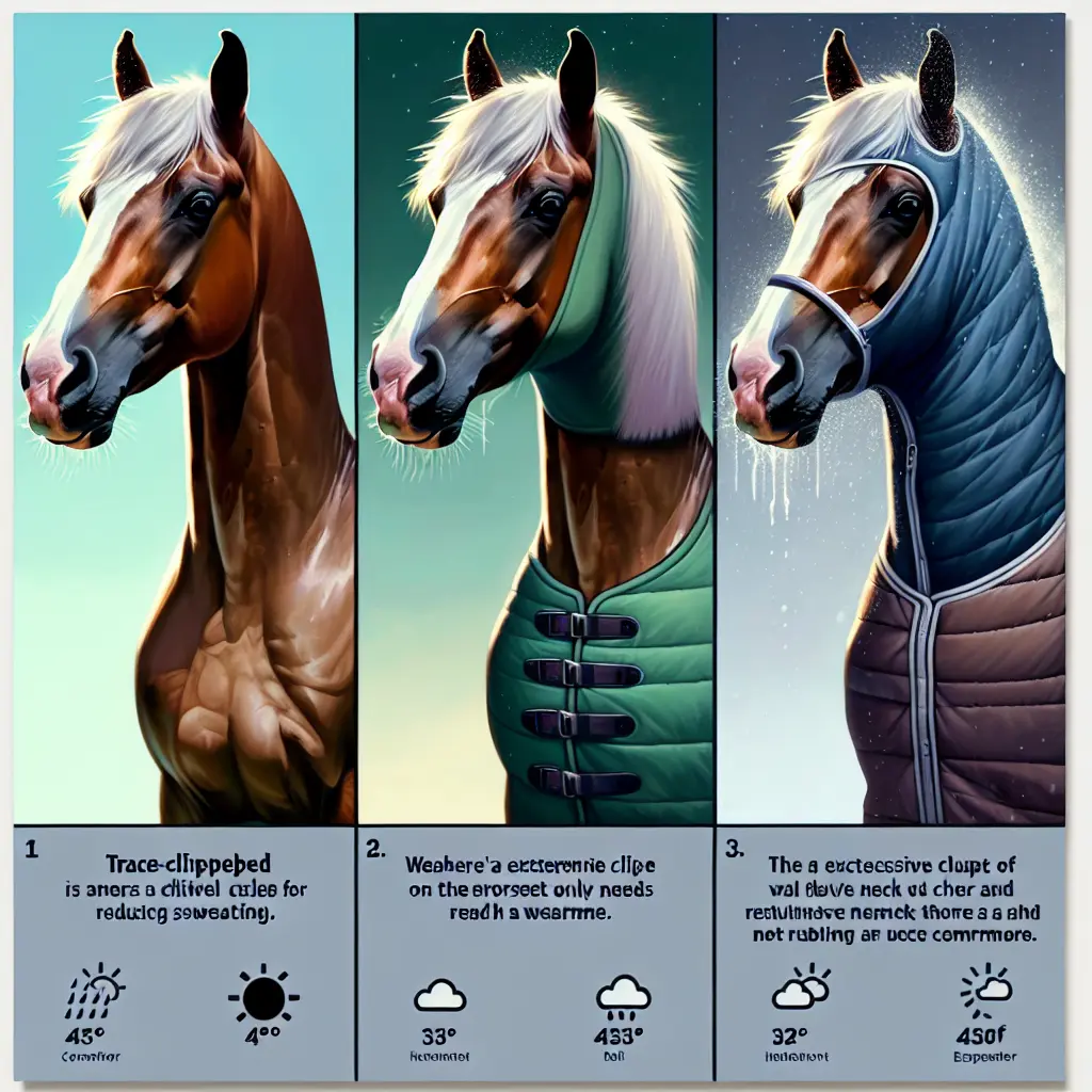 To Neck Cover or Not: Debate on Horse Trace Clipping Necessity