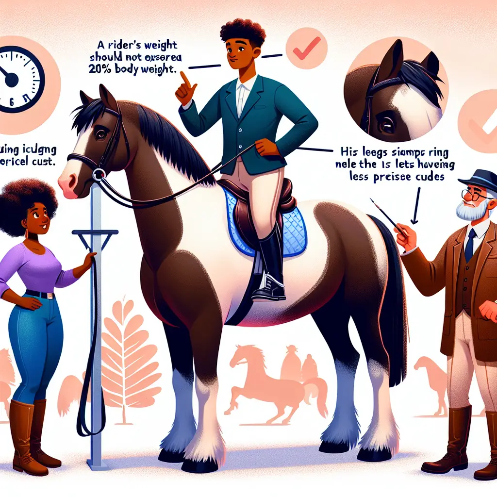 Equestrian rider height considerations on cob cross