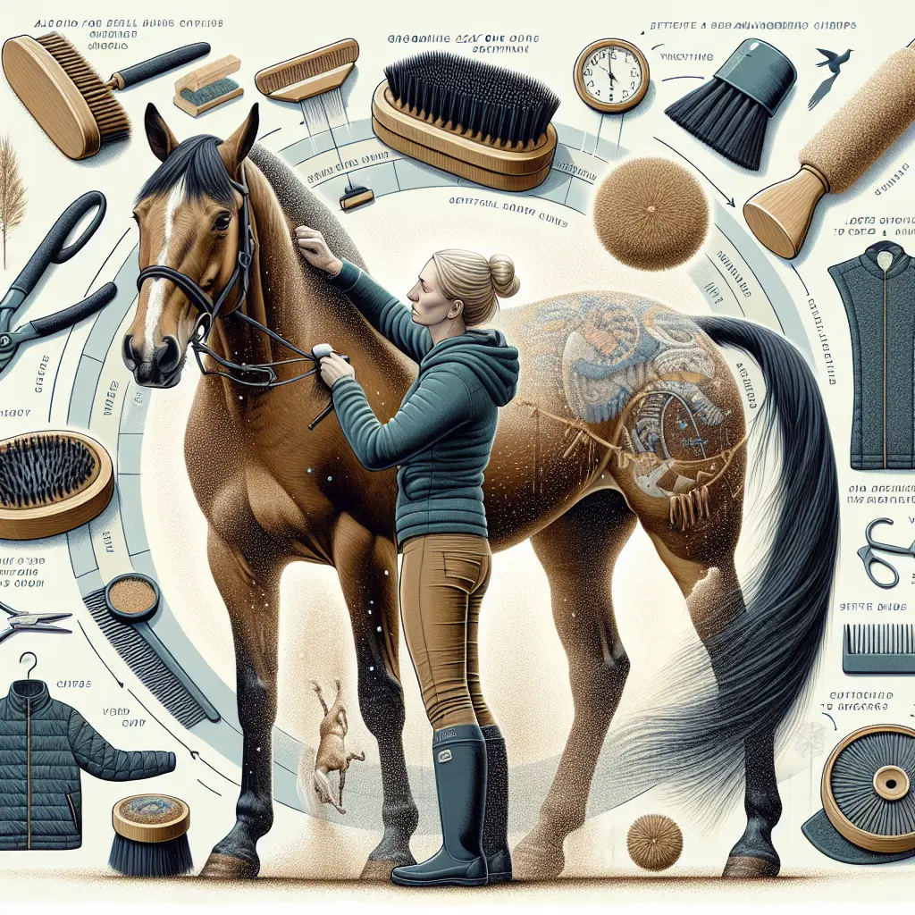 Just Horse Riders - Grooming Field-Kept Horses