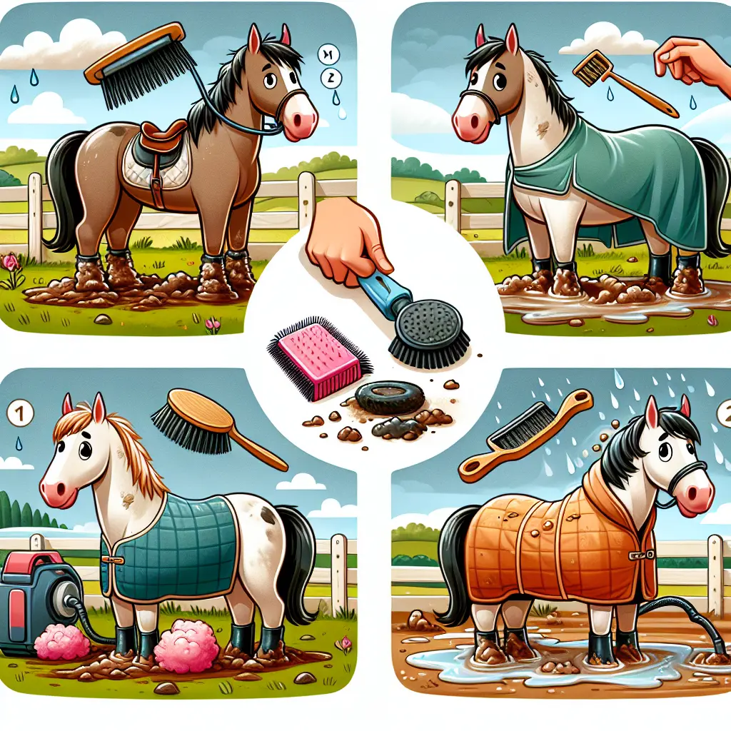 Just Horse Riders - Grooming Process for Field-Kept Horses