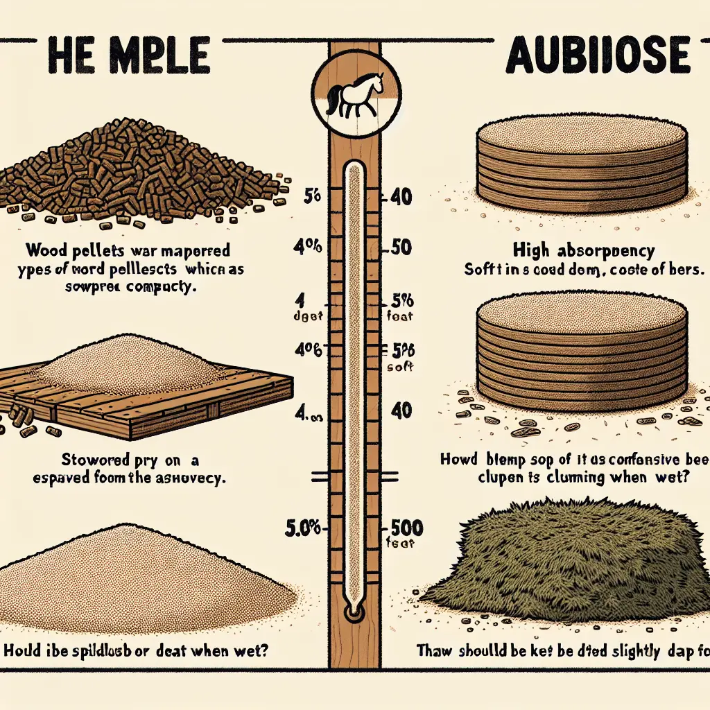 Aubiose hemp bedding for horses