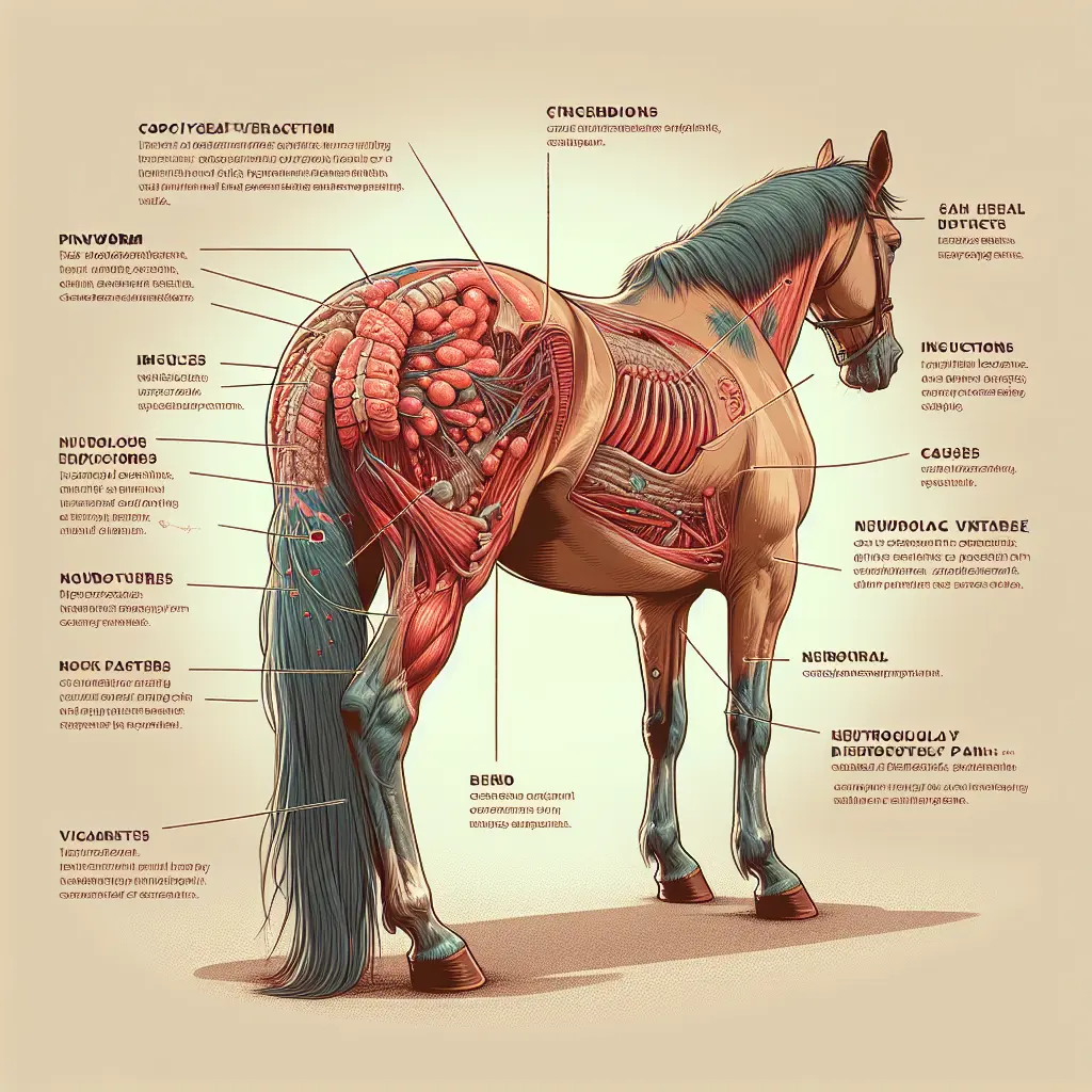 Understanding Tail Clamping Reflex in Horses: Anatomy of the horse's tail