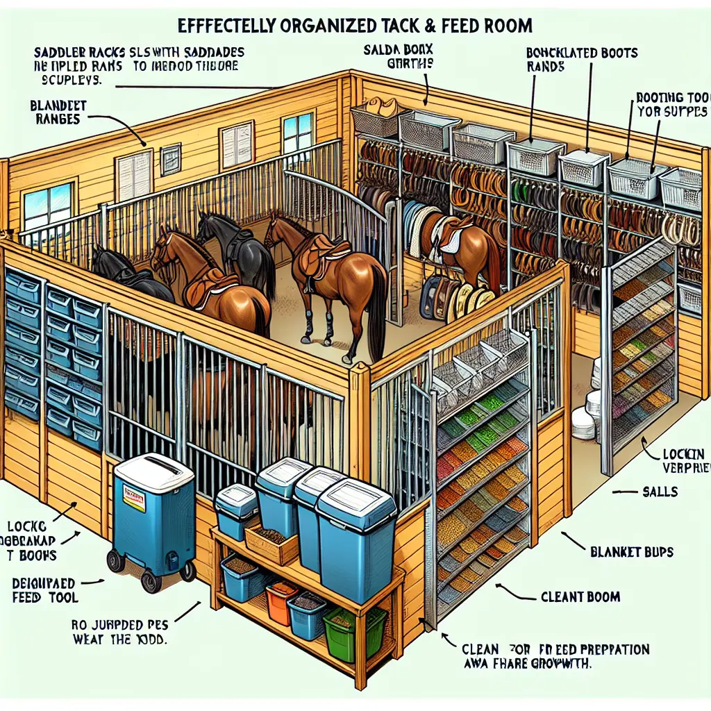 Efficiently Organizing Your Livery Yard: Feed Room