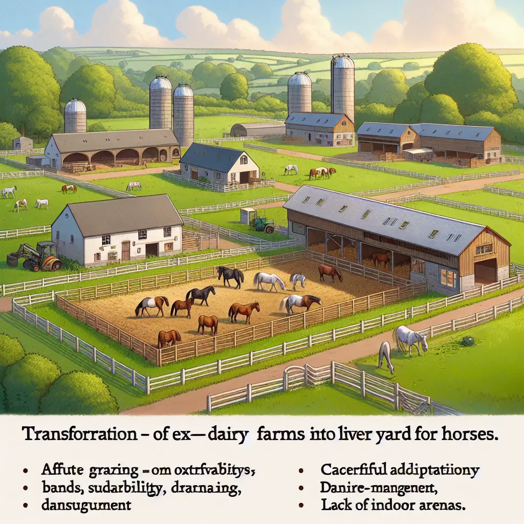Exploring the Pros and Cons of Using Ex-Dairy Farms as Livery Yards for Horses - Image 4