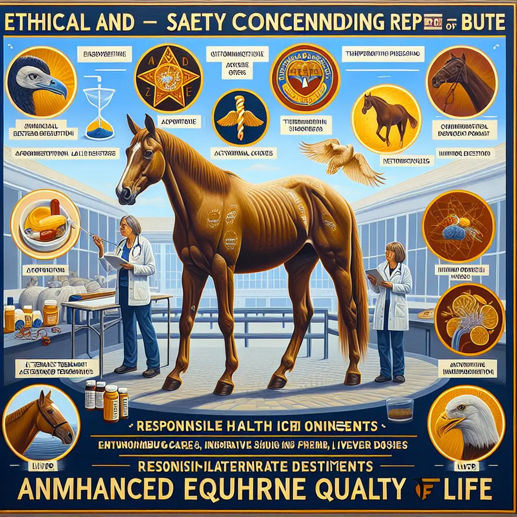 Blog about long-term Bute use; horse taking a rest