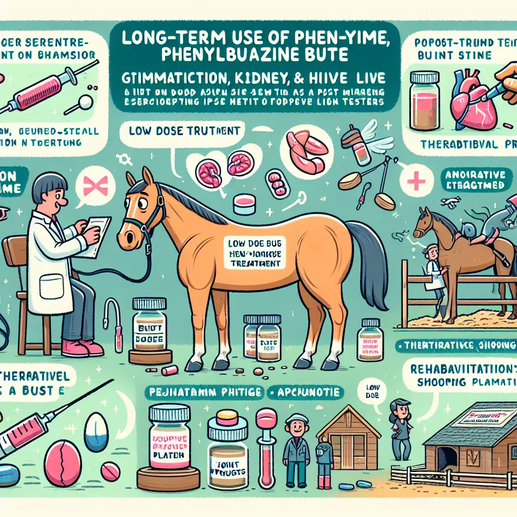 Blog about long-term Bute use; horse with a caregiver