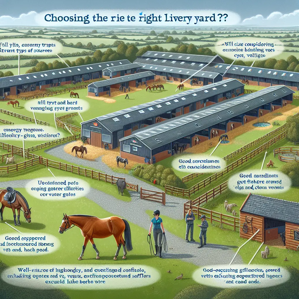 How to Choose the Perfect Livery Yard: Lush pastures for horses