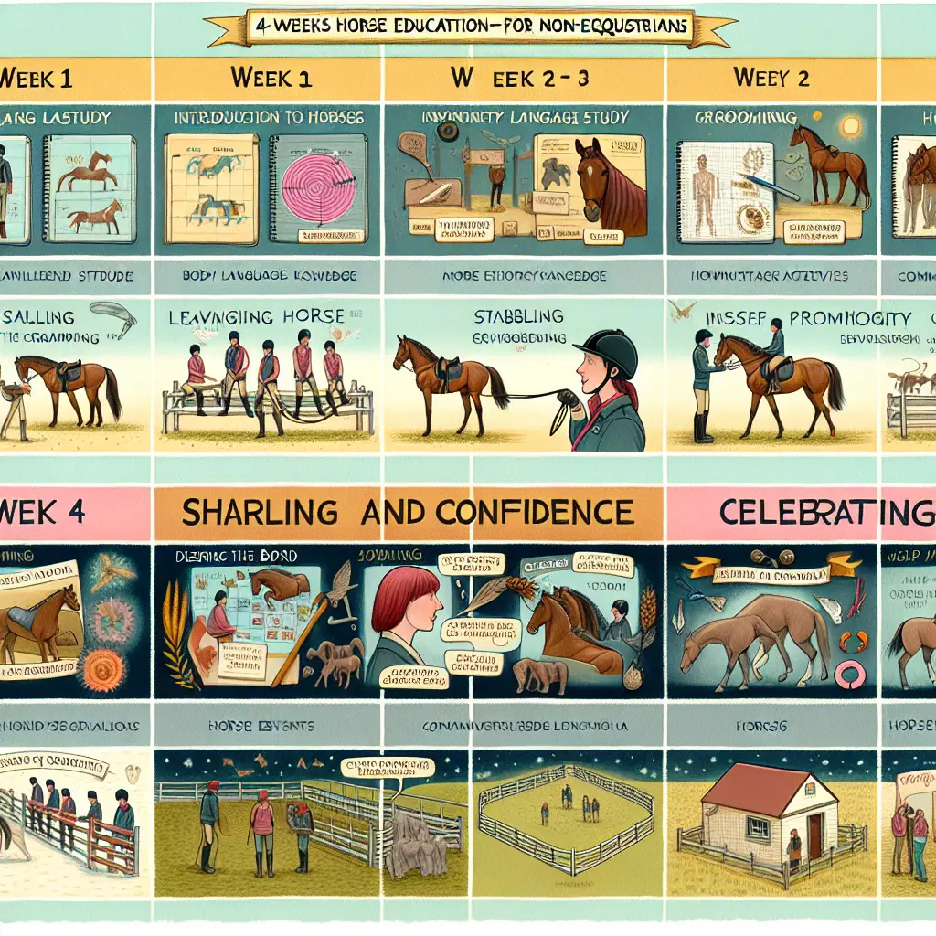 Creating a 30-Day Horse Activity Plan for a Non-Equestrian Partner - Watching Training Sessions