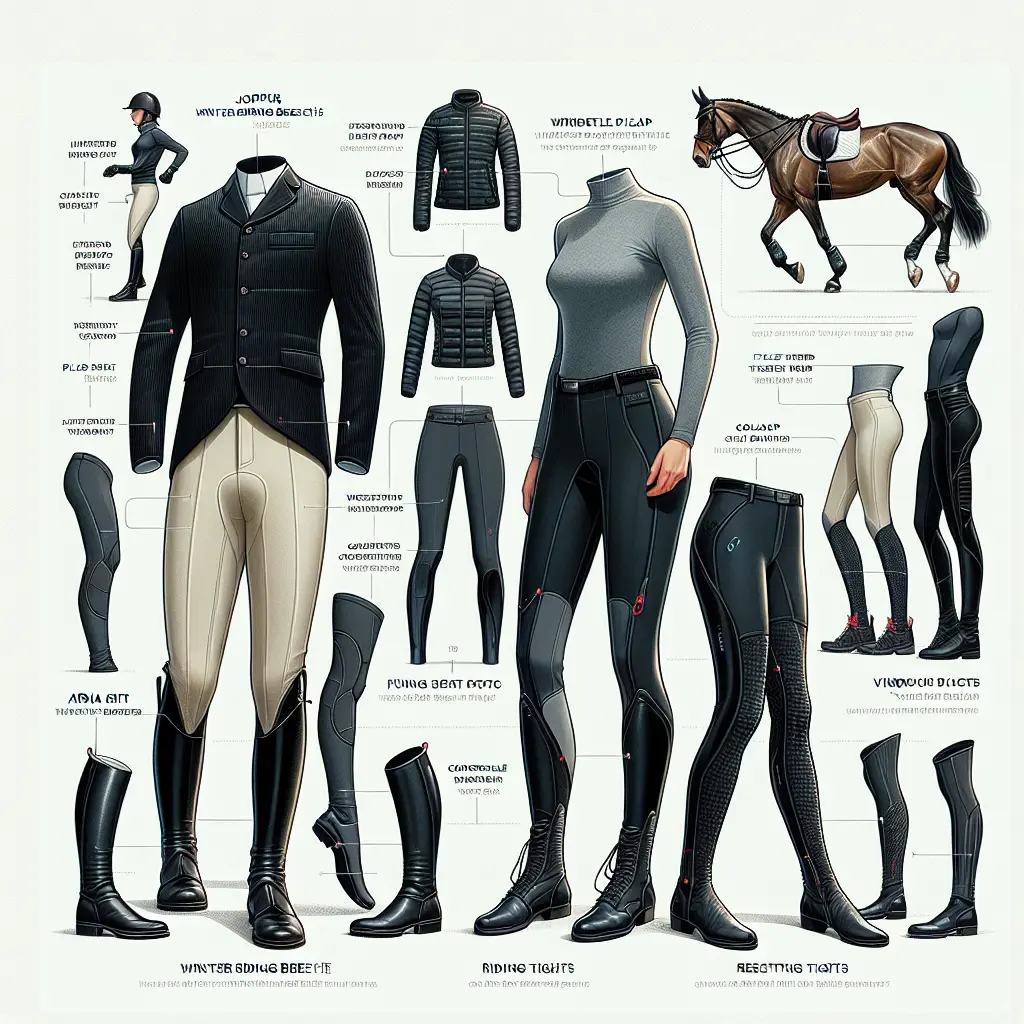 Stay Warm in the Saddle: A rider navigating icy adventures with adept gear.