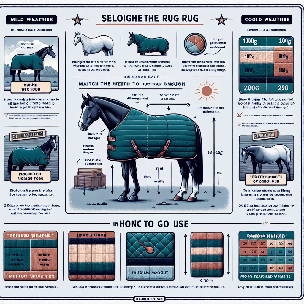 How to Choose the Right Weight for a Rambo Walker Rug - Horse in Mild Weather