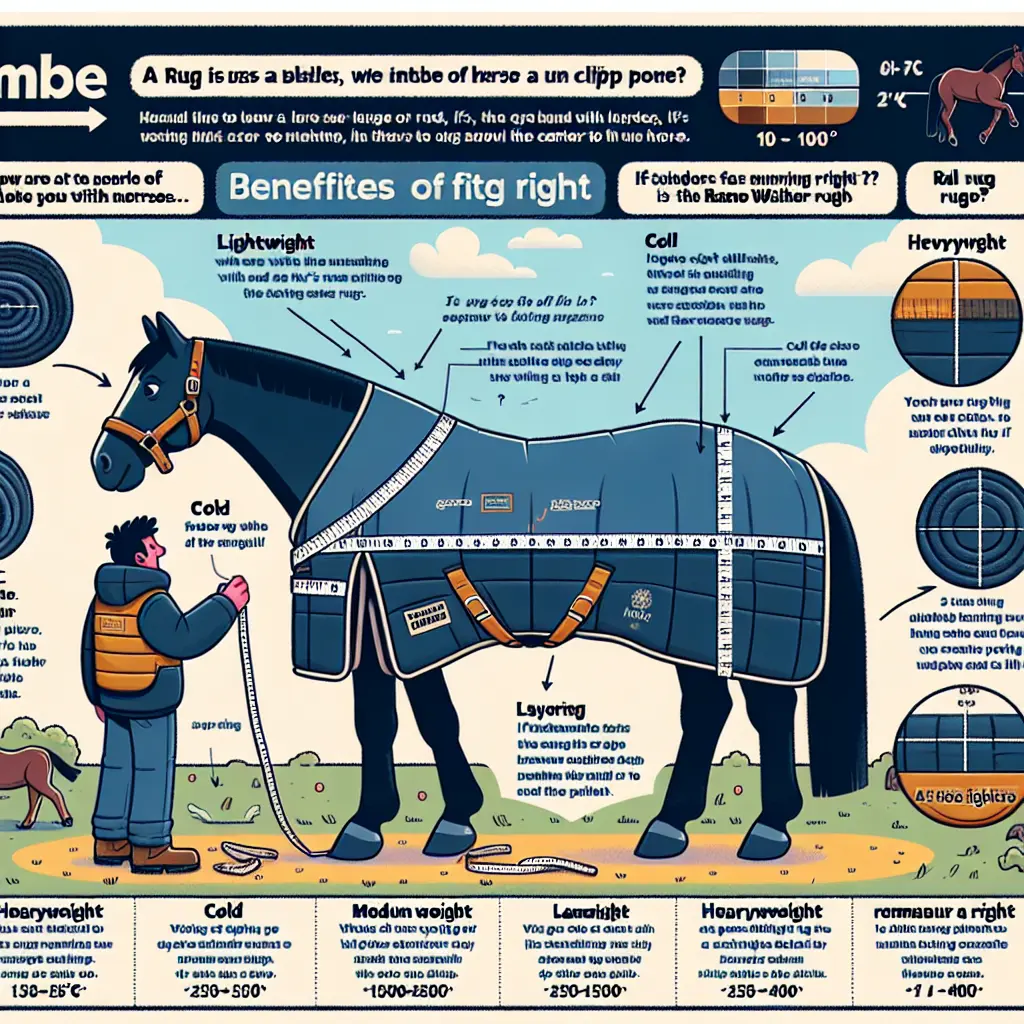 How to Choose the Right Weight for a Rambo Walker Rug - Horse in Cold Weather