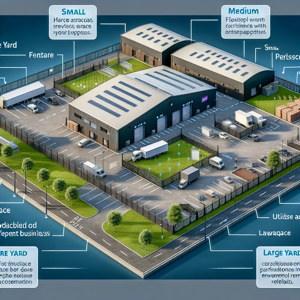 What to Expect When Renting a Sole Use Professional Yard in Hampshire - Yard Overview