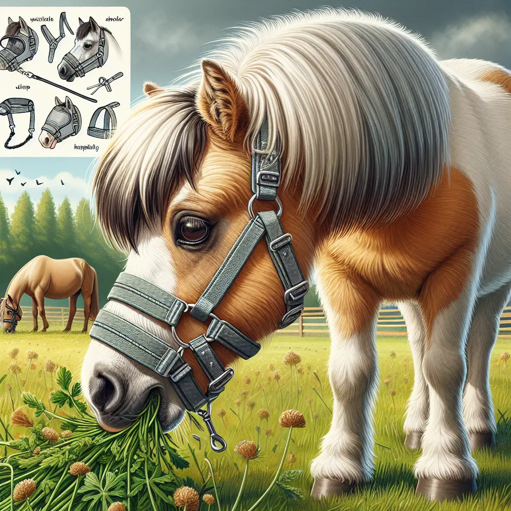 How to Properly Fit and Introduce a Grazing Muzzle to Your Pony - Measuring Guide