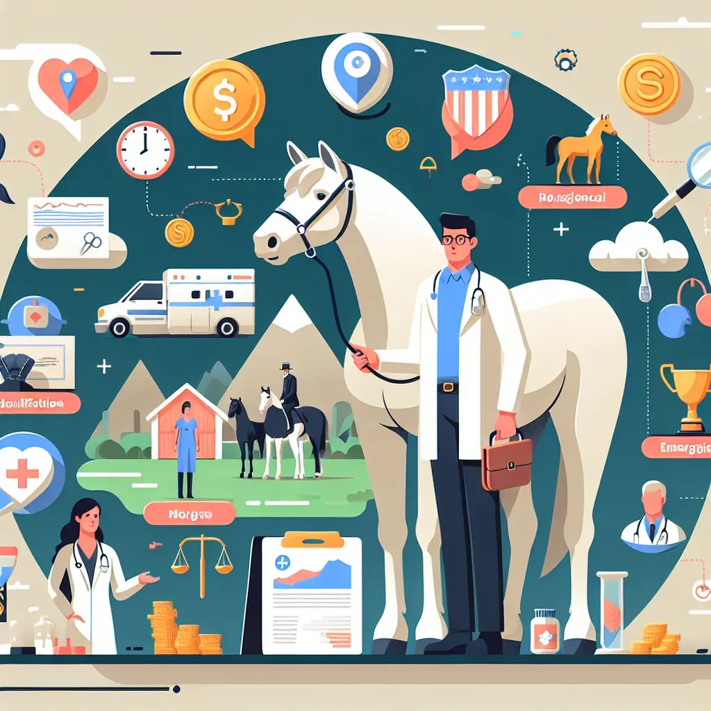 Choosing the Perfect Equine Veterinarian - Veterinarian examining a horse