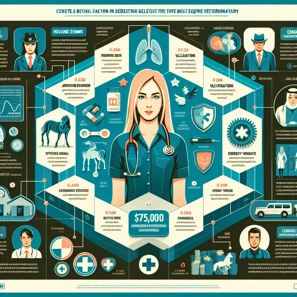 Choosing the Perfect Equine Veterinarian - Horse with a vet