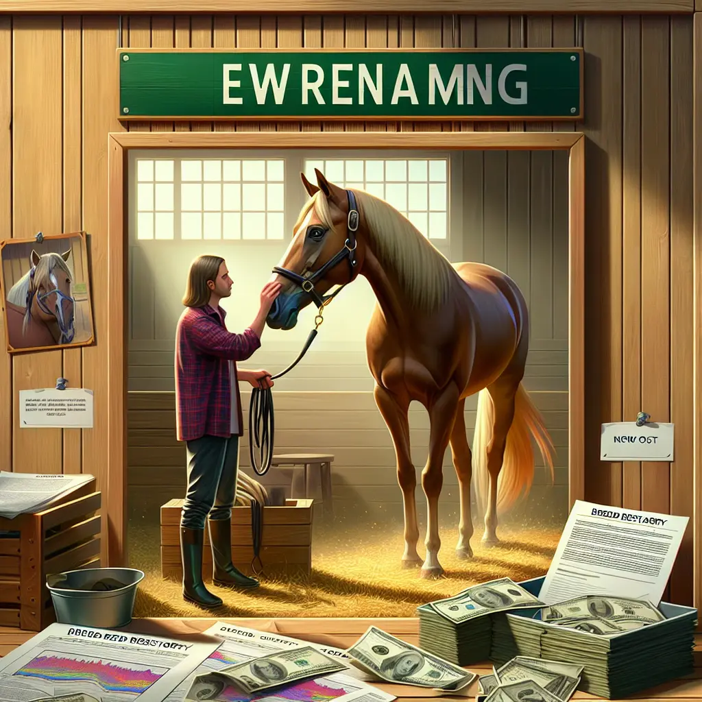Is It Okay to Change Your Horse's Name? Happy owner hugging horse