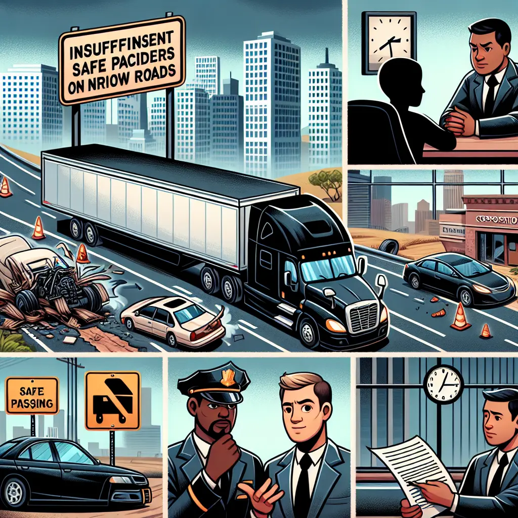 Navigating Trailer Accidents on Narrow Roads