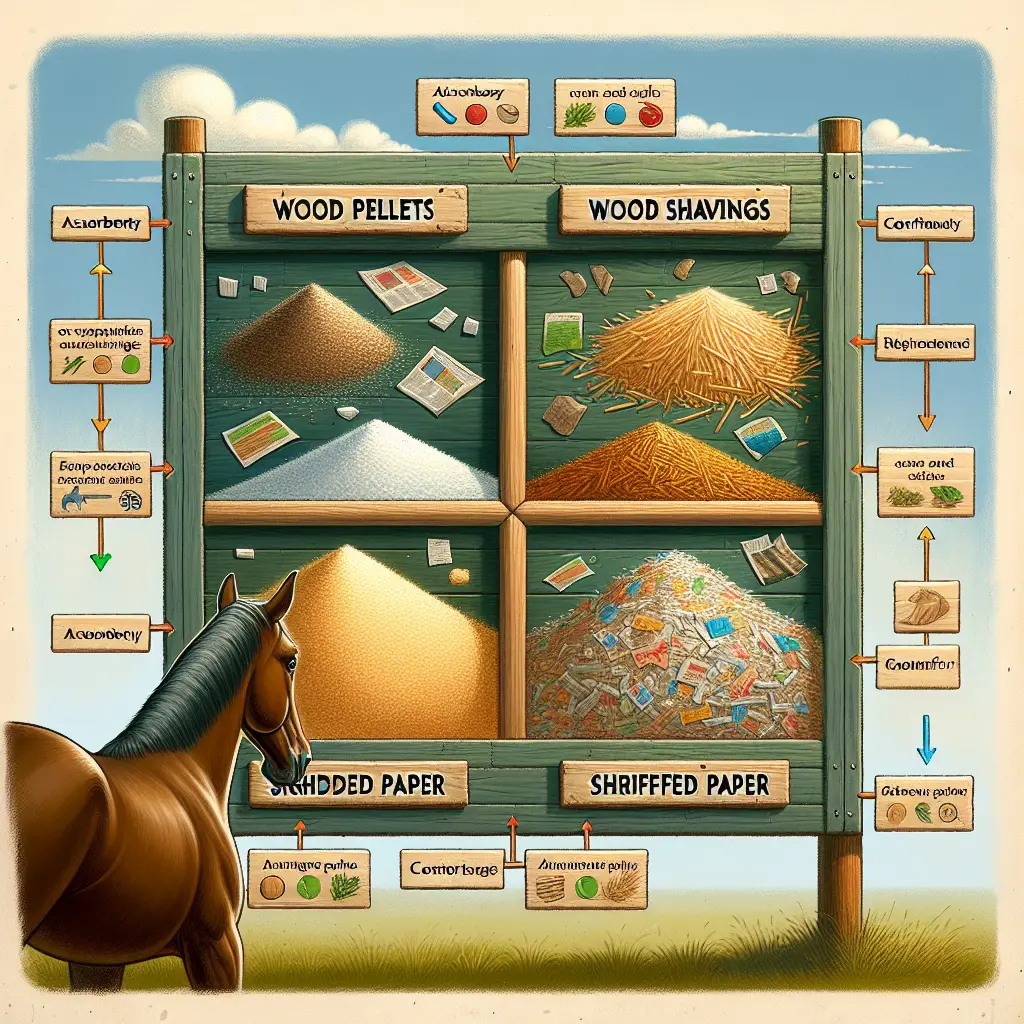 Non-edible alternative to straw pellets for horse bedding - Wood Pellets