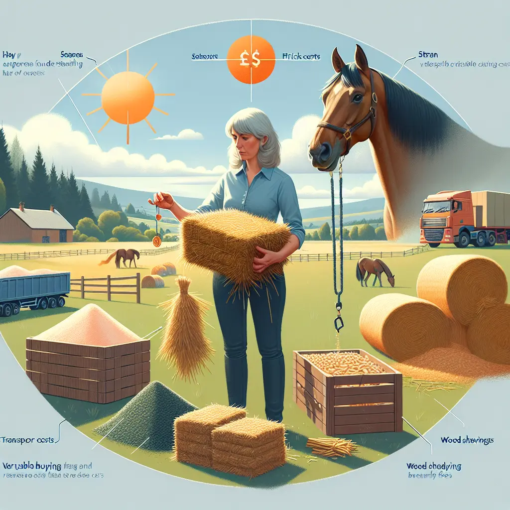 Understanding Hay and Bedding Costs for Horse Owners - Hay bales