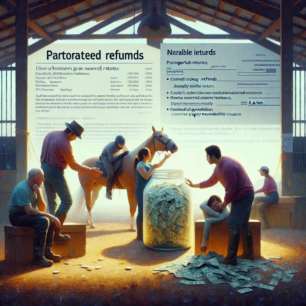 Should Stable Owners Offer Refunds When a Horse Passes Away Unexpectedly - Possible measures