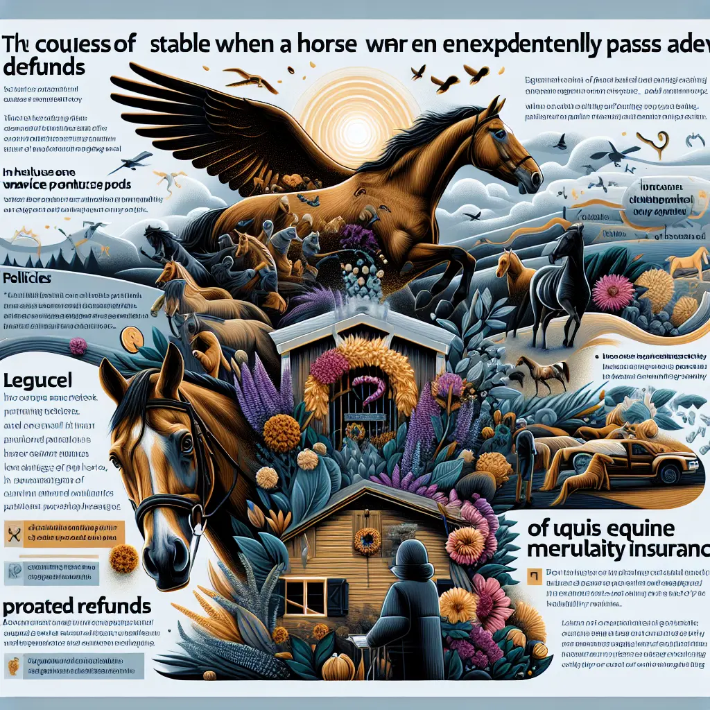 Should Stable Owners Offer Refunds When a Horse Passes Away Unexpectedly - Financial considerations