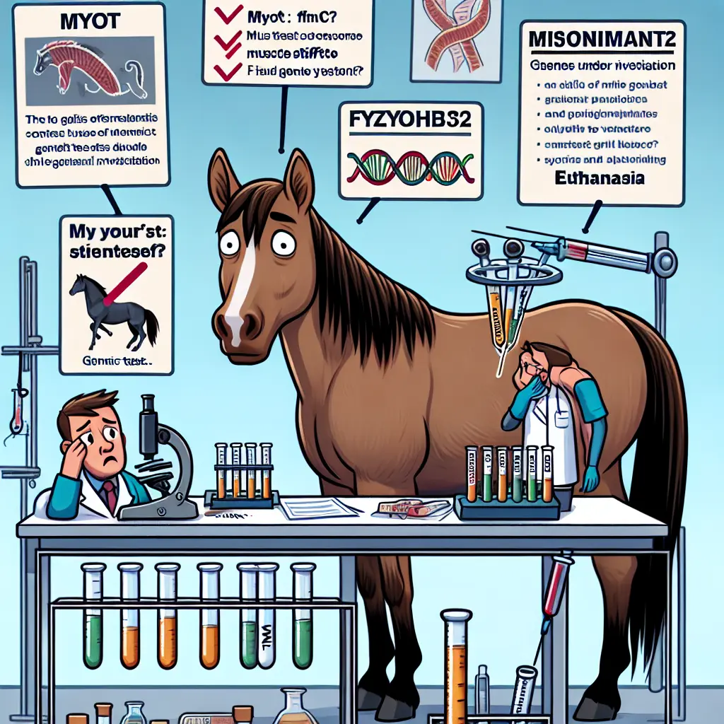 Understanding the Controversy: The Unreliability of PSSM2 Genetic Testing in Equines - Genetic testing equipment
