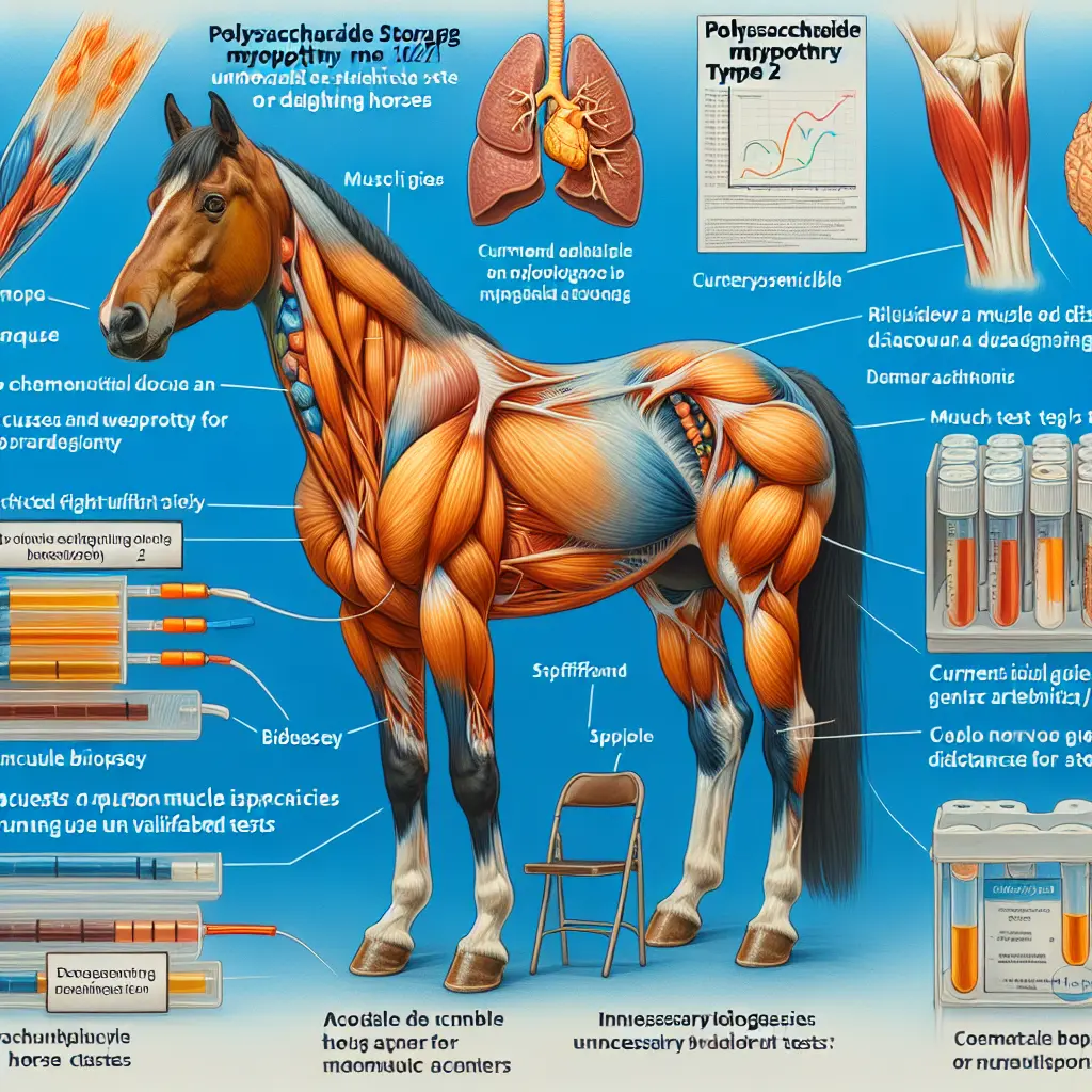 Understanding the Controversy: The Unreliability of PSSM2 Genetic Testing in Equines - Veterinarian examining a horse