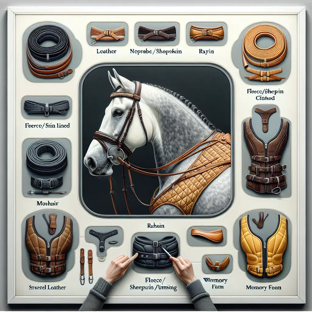 How to Choose the Right Girth for Your Horse: Exploring Material Options and Fit