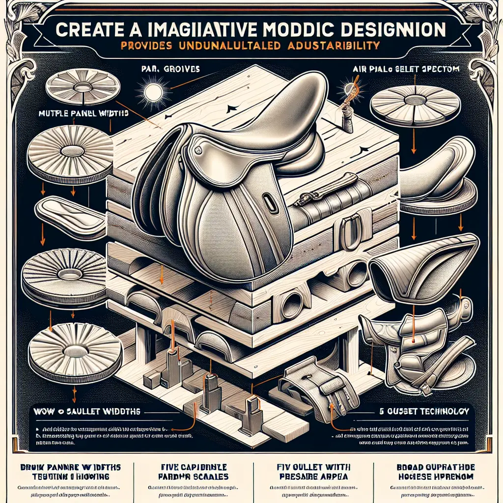 Illustration of WOW saddles modular system