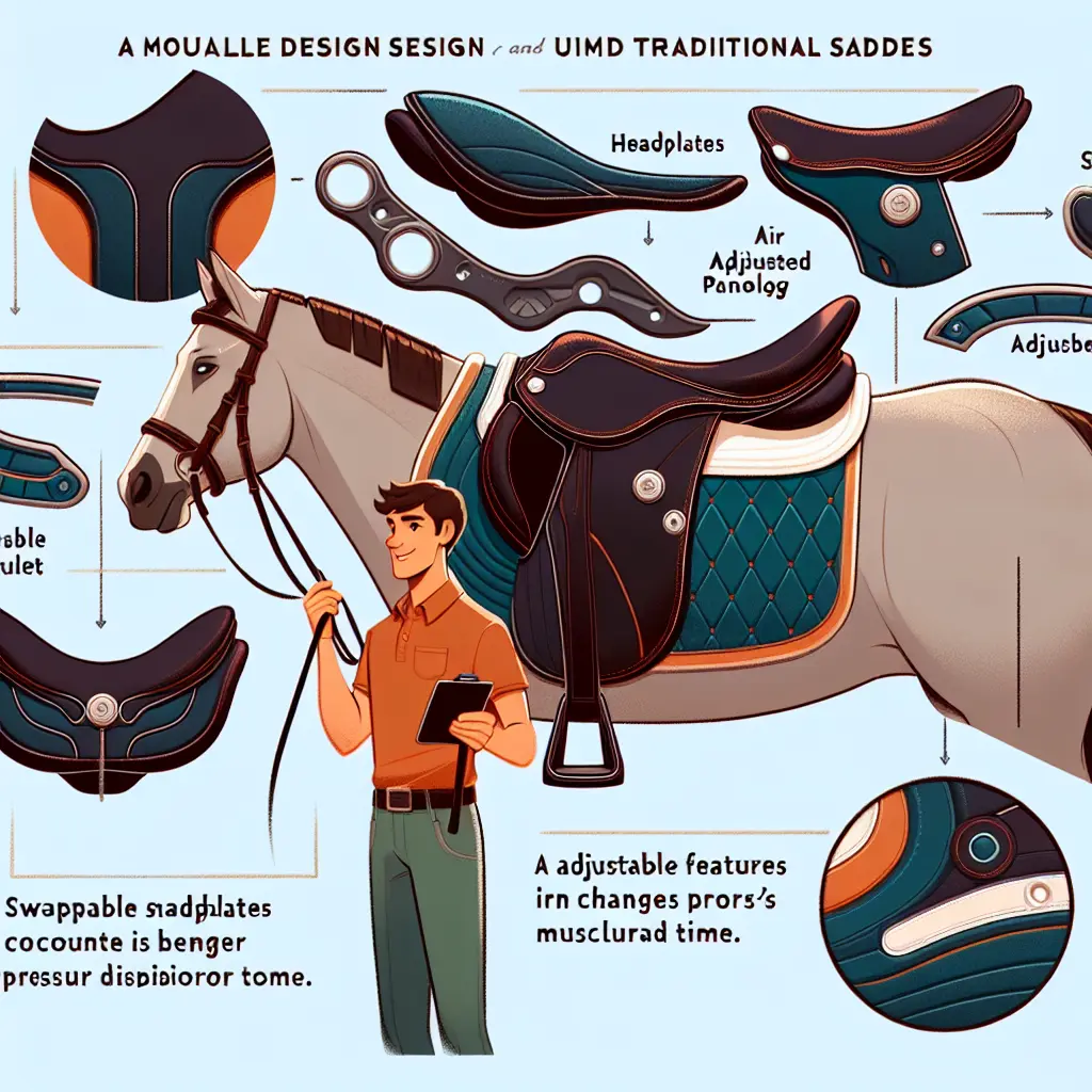 Comparison chart of WOW and Traditional Saddles
