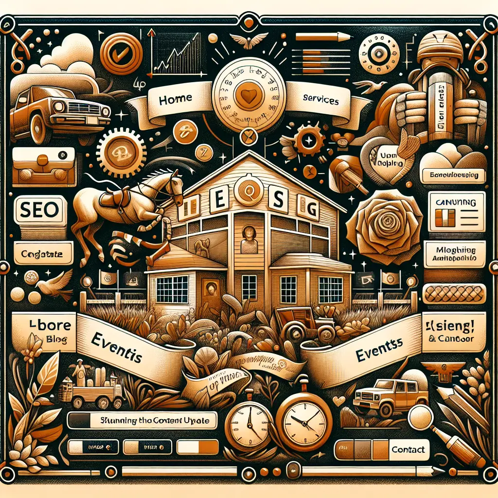 Creating an Effective Equestrian Website: Stunning horse imagery